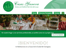 Tablet Screenshot of casayaneva.com